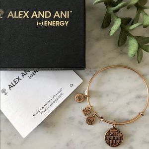 ALEX AND ANI “LET CREATIVITY RULE” BANGLE